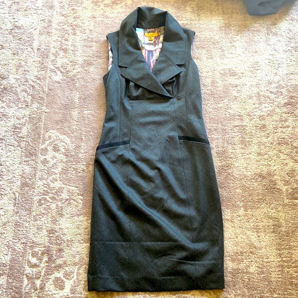 Ted Baker Houndstooth menswear dress
